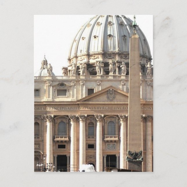 Basilica di San Pietro Vykort (Framsida)