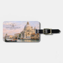 Basilica di Santa Maria della Salute Venedig Akvar Bagagebricka