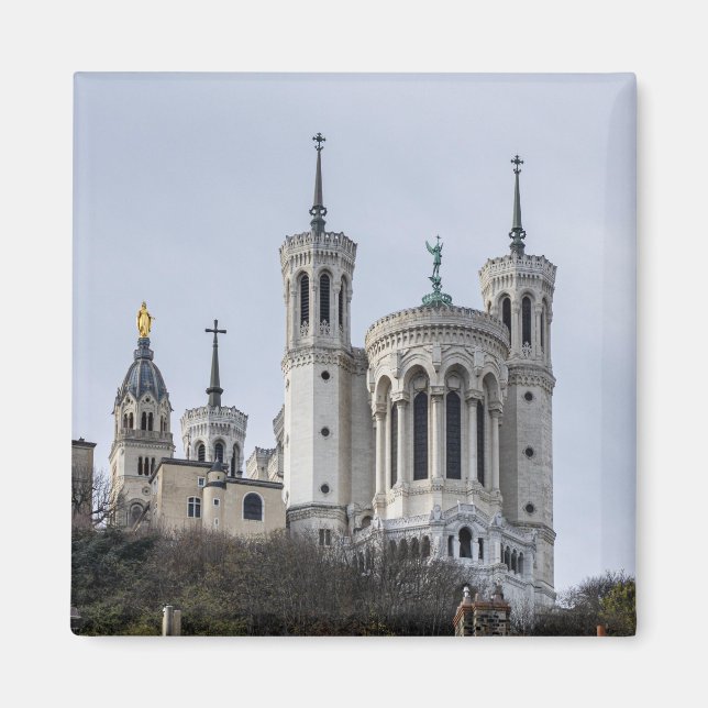 Basilica of Notre-Dame de Fourvière magnet (Framsidan)