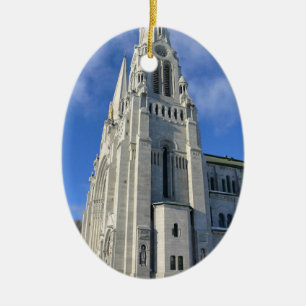 Basilica of Sainte Anne de Beaupre, Quebec, Kanada Julgransprydnad Keramik