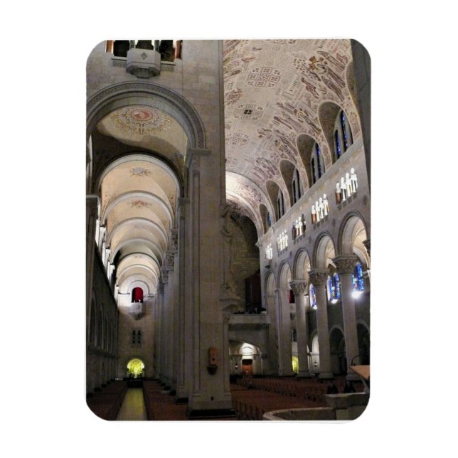 Basilica of Sainte Anne de Beaupre, Quebec, Kanada Magnet (Vertikal)
