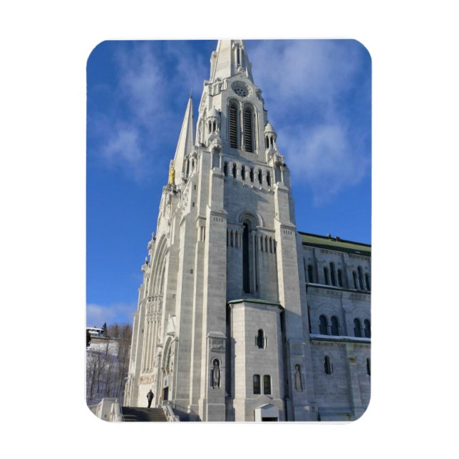 Basilica of Sainte Anne de Beaupre, Quebec, Kanada Magnet (Vertikal)