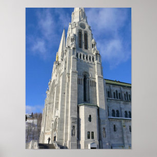 Basilica of Sainte Anne de Beaupre, Quebec, Kanada Poster