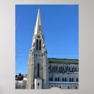 Basilica of Sainte Anne de Beaupre, Quebec, Kanada Poster