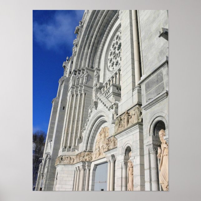 Basilica of Sainte Anne de Beaupre, Quebec, Kanada Poster (Framsidan)