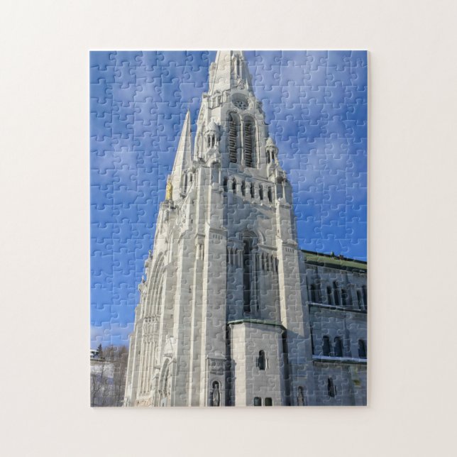 Basilica of Sainte Anne de Beaupre, Quebec, Kanada Pussel (Vertikal)