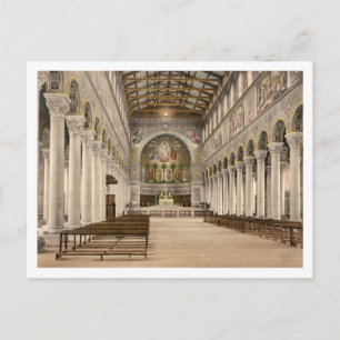 Basilica of St Boniface, München, Bayern, Tyskland Vykort