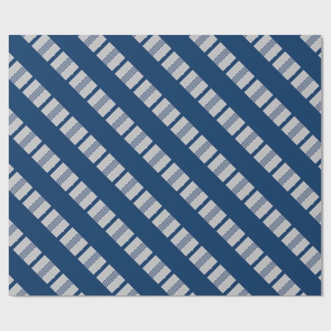 Basilicata flagga (italienska regionen) presentpapper (Platt)