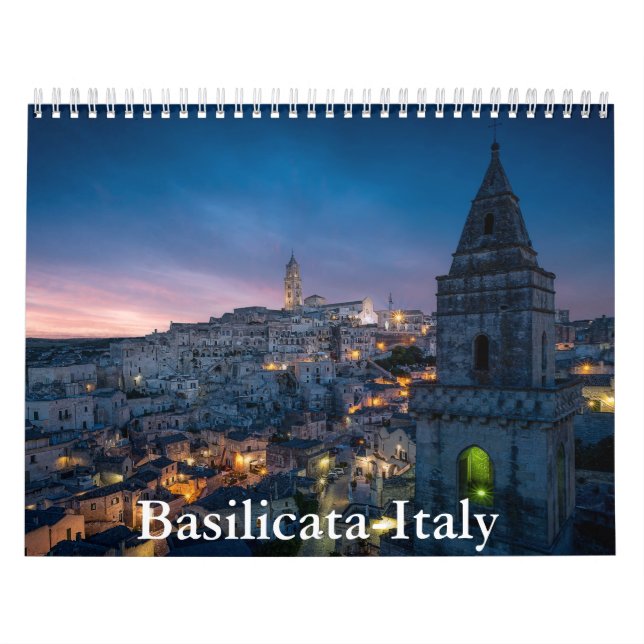 Basilicata-Italien-kalender Kalender (Omslag)