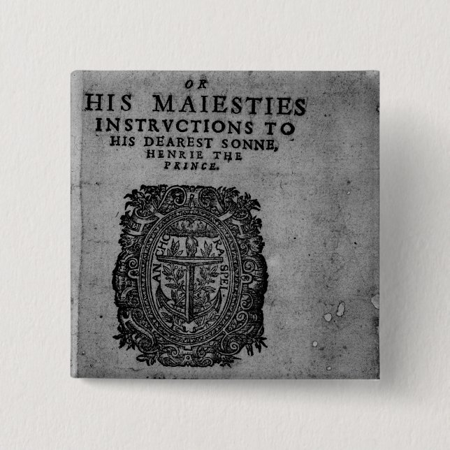 Basilicon Doron, 1603 Knapp (Framsida)