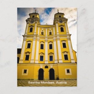 Basilika Mondsee, Österrike Vykort