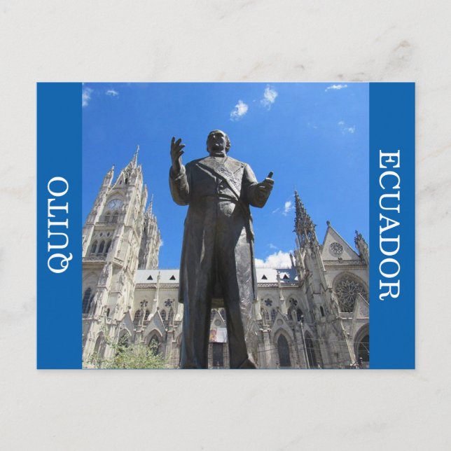 Basilika Quito Vykort (Framsida)