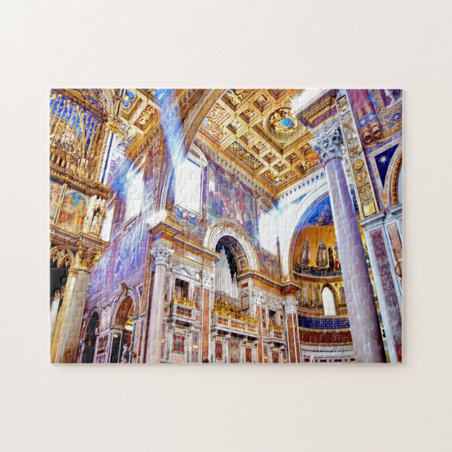 Basilikan San Giovanni Rom. Pussel (Horisontell)