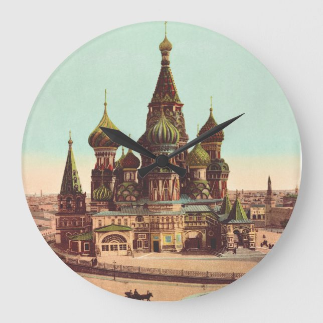 Basilikuskyrkan, Röda torget Moskva Stor Klocka (Framsida)