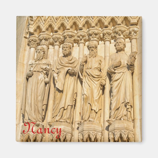 Basilique de Saint Epvre i Nancy, Frankrike Magnet (Framsidan)