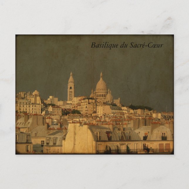 Basilique du Sacré-Coeur Vykort (Framsida)