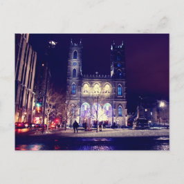 Basilique Notre-Dame de Montréal Vykort