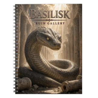 Basilisk Ruin Gallery Mörk Cinema Anteckningsbok