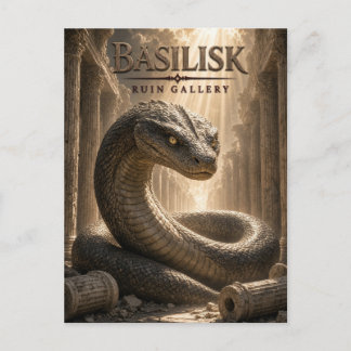 Basilisk Ruin Gallery Mörk Cinema Vykort