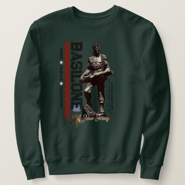 BASILONE LÅNG ÄRMAD TRÖJA (Design framsida)