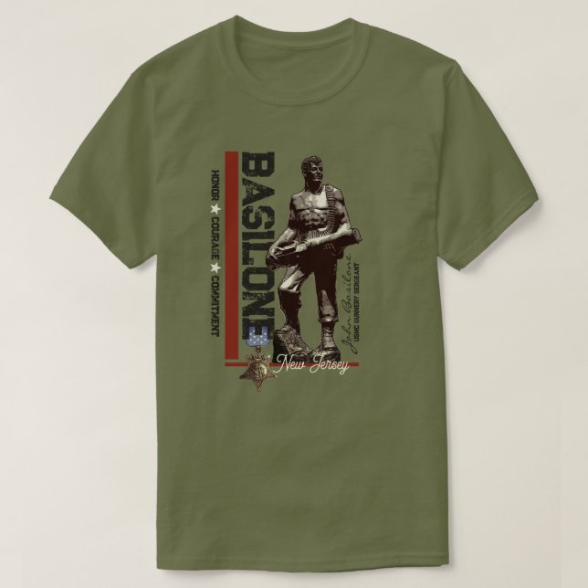BASILONE T SHIRT (Design framsida)