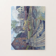 "Basil's Dock and Turne Shed" av Charlie Rapsky