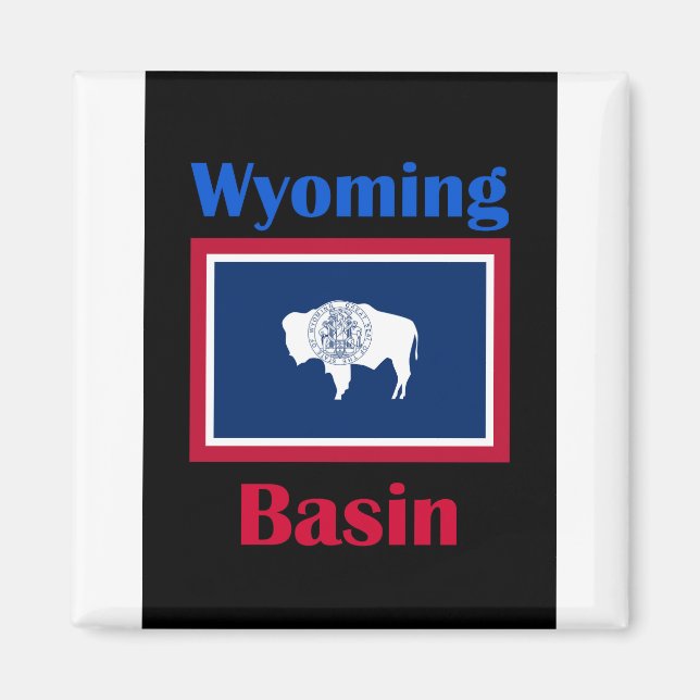 Basin Wyoming Magnet (Framsidan)