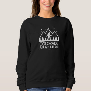 Basin Yeti Sasquatch Night Walker Arapahoe Färg T Shirt