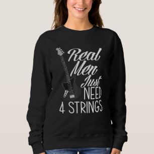 Basist Gitarrist Män Musikinstrument Elbas T Shirt