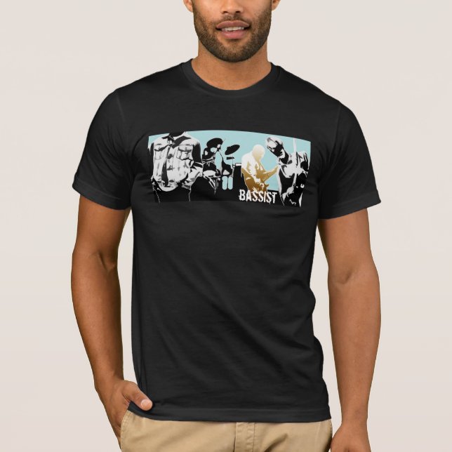 Basist T-shirt (Framsida)