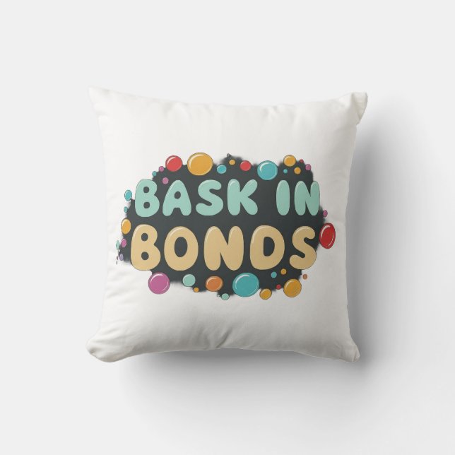 Bask i Bond Kudde (Framsida)