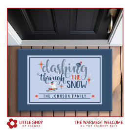 Baskande genom Snö-julen i Monogram