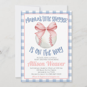 Baskeball Coquette Baby Shower-inbjudan Inbjudningar