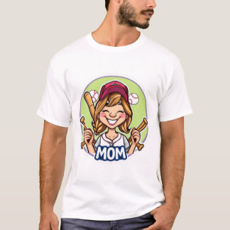 Baskeball Mamma Baseball Mamma Baseball Mamma T Shirt