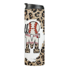Baskeball Mamma Leopard Skriv ut Tumbler Sports Ma