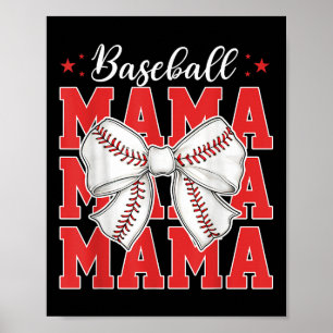 Baskeball Mamma Mor Baseball Mamma Coquett Poster