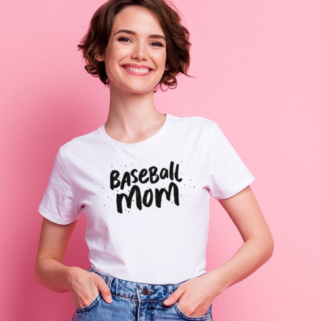 Baskeball mamma trendig personlig svart  t shirt (Skapare uppladdad)