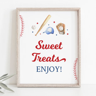 Baskeball Rookie Sweet Treats Birthday-tecken Poster