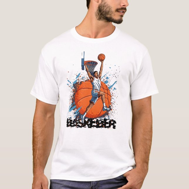 Baskeber T Shirt (Framsida)
