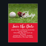 Baskeboll rädda datumet för Baseball Party Vykort<br><div class="desc">Gå med oss för att ett party ska fira (din händelse) lördagen den 17 augusti kl. 15.00 på Ställe R.S.V.P senast den 15 juli,  kontakta Name@email ,  Tel xxx-xxxx</div>