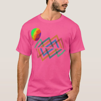 Baskebollens Sleeve för bergsområden T Shirt