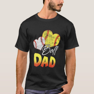 Baskebollgåvor från den vackra Boll-Pappa-fotbolle T Shirt