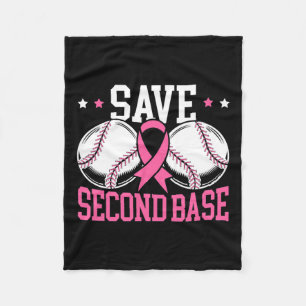 Baskebollspelaren Breast Cancer Awareness 1 Fleecefilt