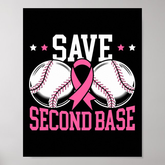 Baskebollspelaren Breast Cancer Awareness 1 Poster (Framsidan)