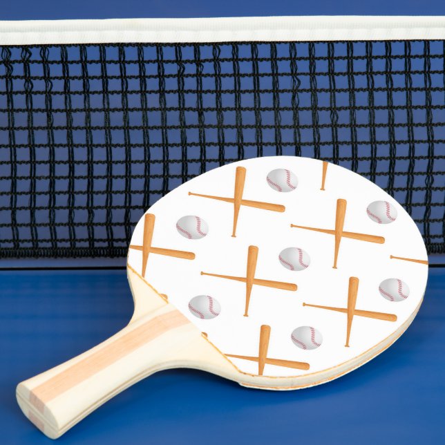 Baskebollsportarna Mönster Pingisracket (Insitu)