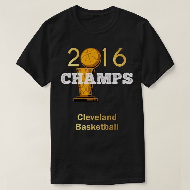 basket 2016 Champions T Shirt (Design framsida)