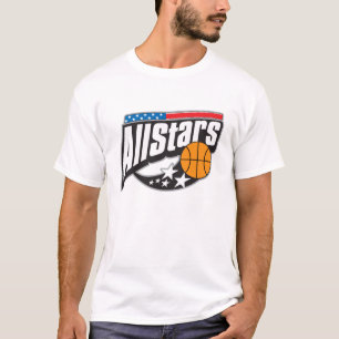 Basket alla stjärnor tee shirt