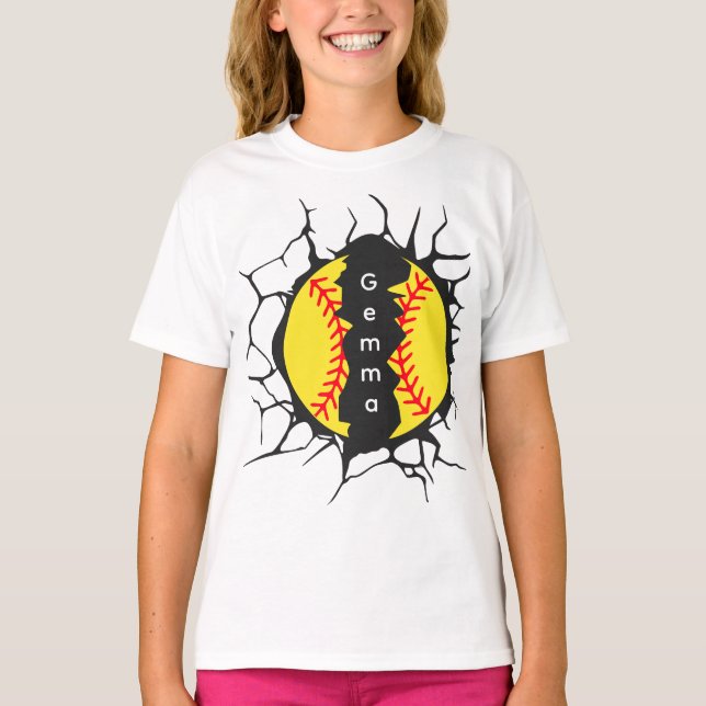 Basket (Anpassningsbar) T Shirt (Framsida)
