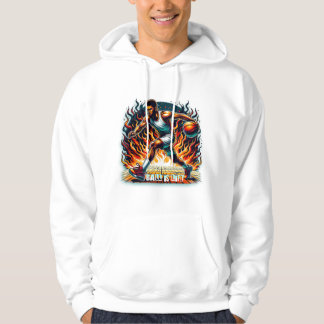 "Basket är livet" Design av baskettröja - Dynamisk Hoodie