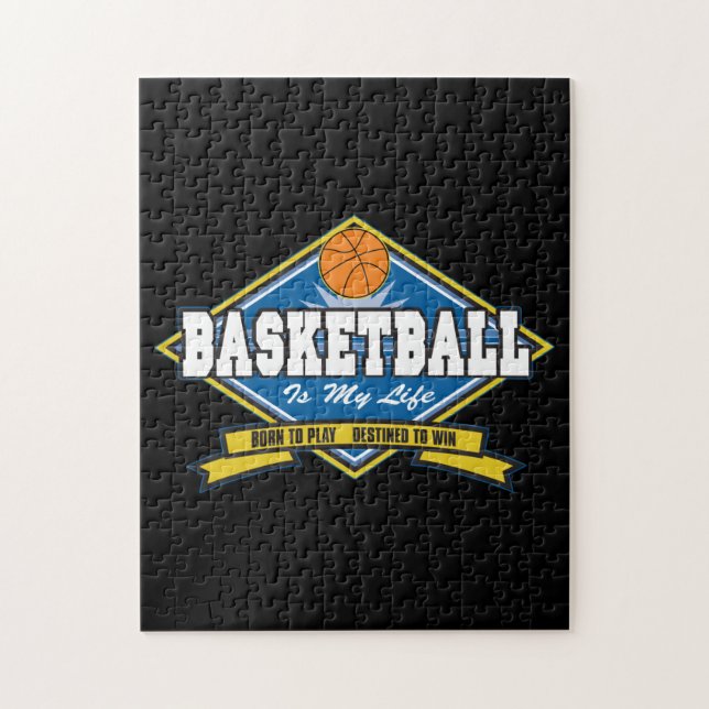 Basket är mitt liv pussel (Vertikal)